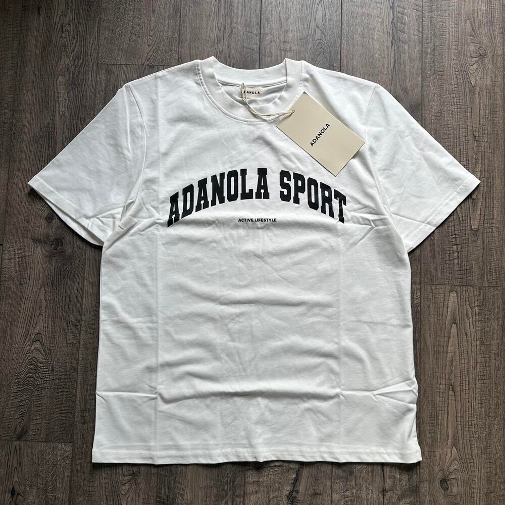Organic Cotton Adanola Sports Oversized Graphic Tee